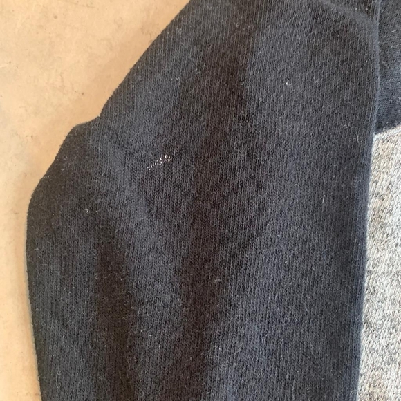 Movember Foundation  Sweatshirt Mens XL Gray Black Raglan Pullover Let It Grow - Picture 7 of 8